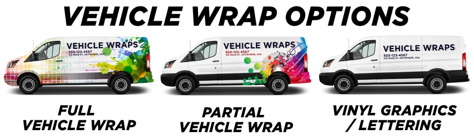 Del Valle Vehicle Wraps vehicle wrap options